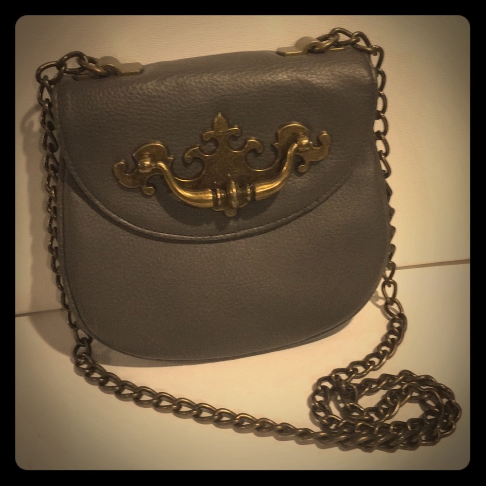 Deena & Ozzy gray crossbody bag